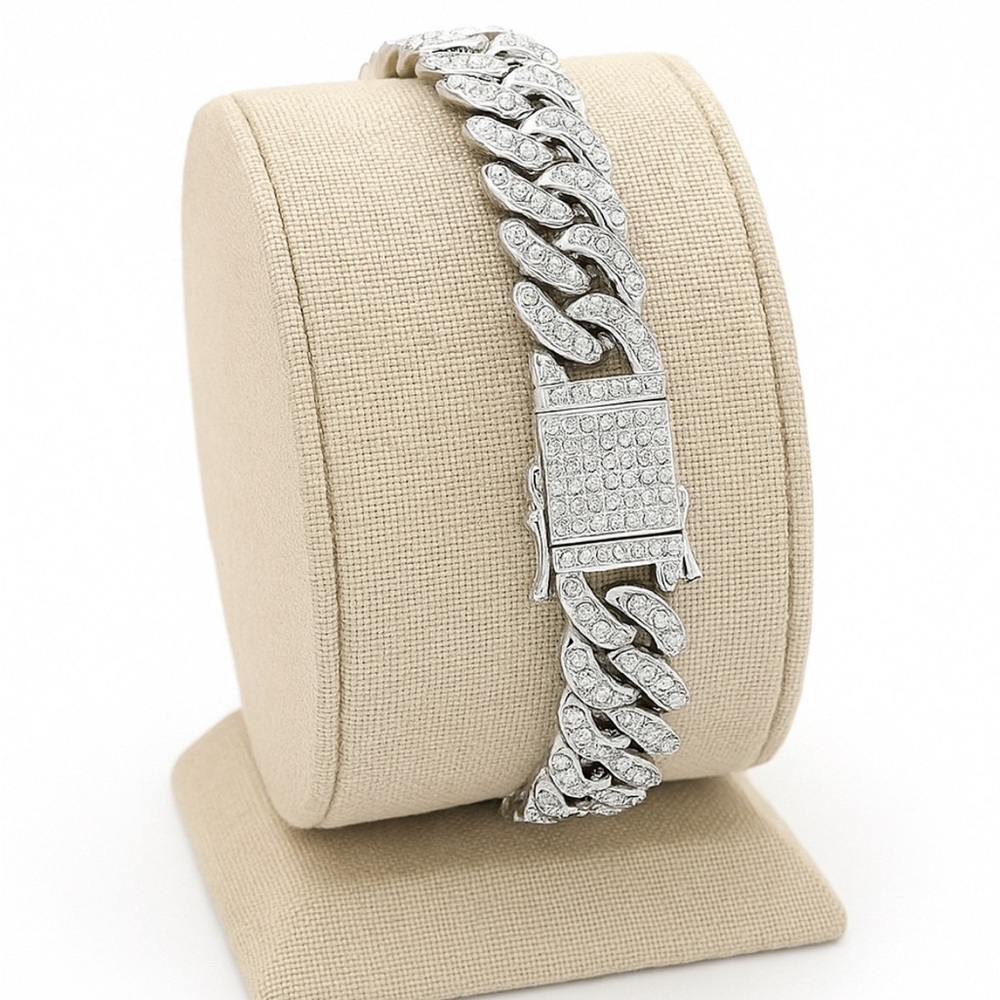 Cuban Link Silver Men's Bracelet